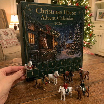 🐴 Christmas Horse Advent Calendar--24 Days of Horse Friends & Holiday Memories