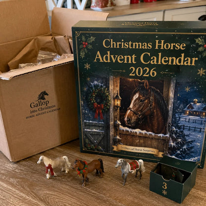 🐴 Christmas Horse Advent Calendar--24 Days of Horse Friends & Holiday Memories