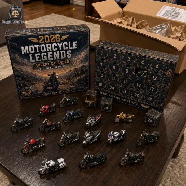 🛵🚗 High Sales 2026 Motorcycle & Classic American Cars Advent Calendar