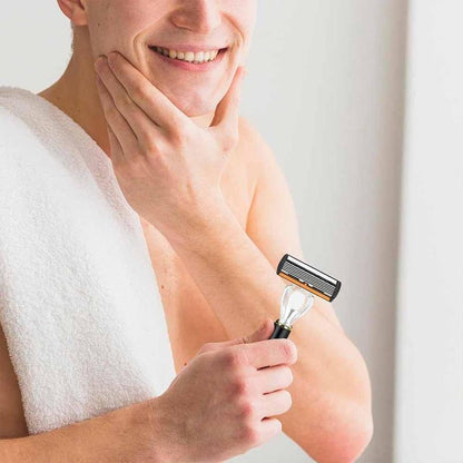 🪒Men's Unscented Precision Razor Blade Replacement Handheld Kit
