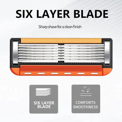 🪒Men's Unscented Precision Razor Blade Replacement Handheld Kit
