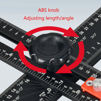 🛠️📐 Multifunctional T-Square Ruler