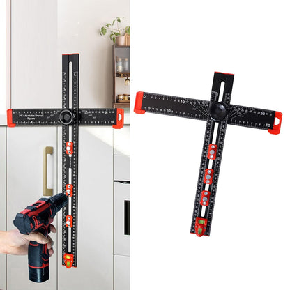 🛠️📐 Multifunctional T-Square Ruler