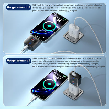 🔋🔌 140W Type-C Physical-Disconnect Battery Guard – Smart Auto Power Cut-Off