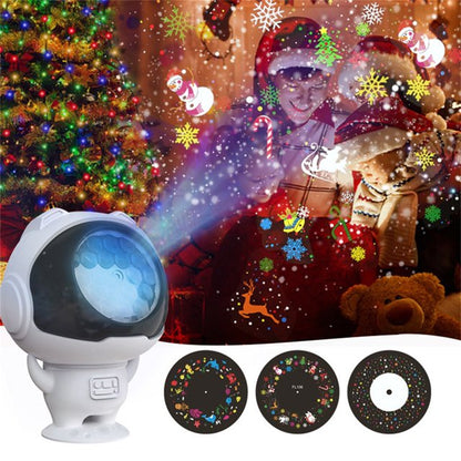 🧑‍🚀Astronaut-themed Christmas Projector Lights Indoor/Outdoor