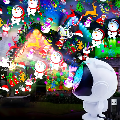 🧑‍🚀Astronaut-themed Christmas Projector Lights Indoor/Outdoor