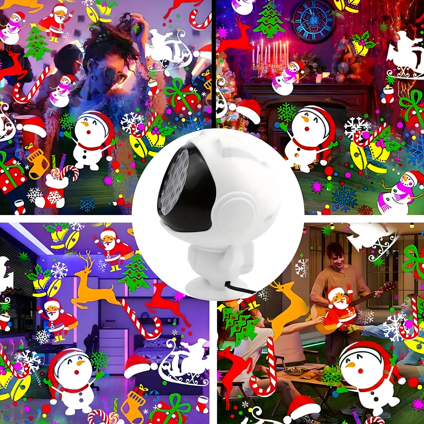 🧑‍🚀Astronaut-themed Christmas Projector Lights Indoor/Outdoor