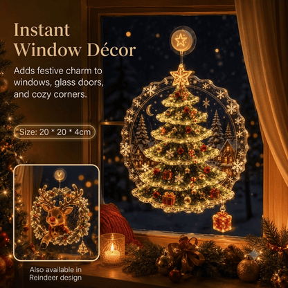 dht™⭐ Christmas Suction Cup Window Light