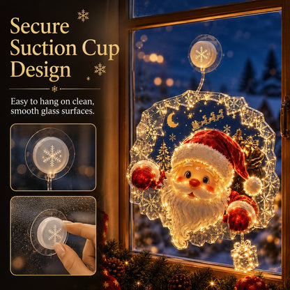 dht™⭐ Christmas Suction Cup Window Light