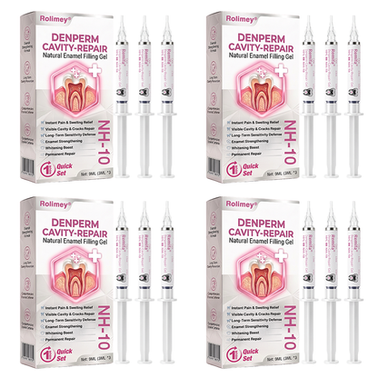 Rolimey® DenPerm Natural Enamel Restoration Gel – Cavity & Micro-Crack Repair