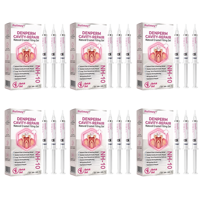 Rolimey® DenPerm Natural Enamel Restoration Gel – Cavity & Micro-Crack Repair