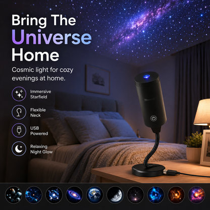 dht™⭐Plug-&-Play HD Theme Projector – 6 or 10 Festive Scenes