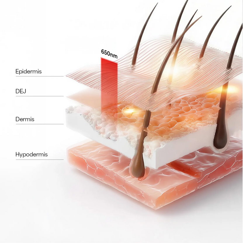 dht™⭐Regrow Thicker Hair Red Light Therapy Hair Cap