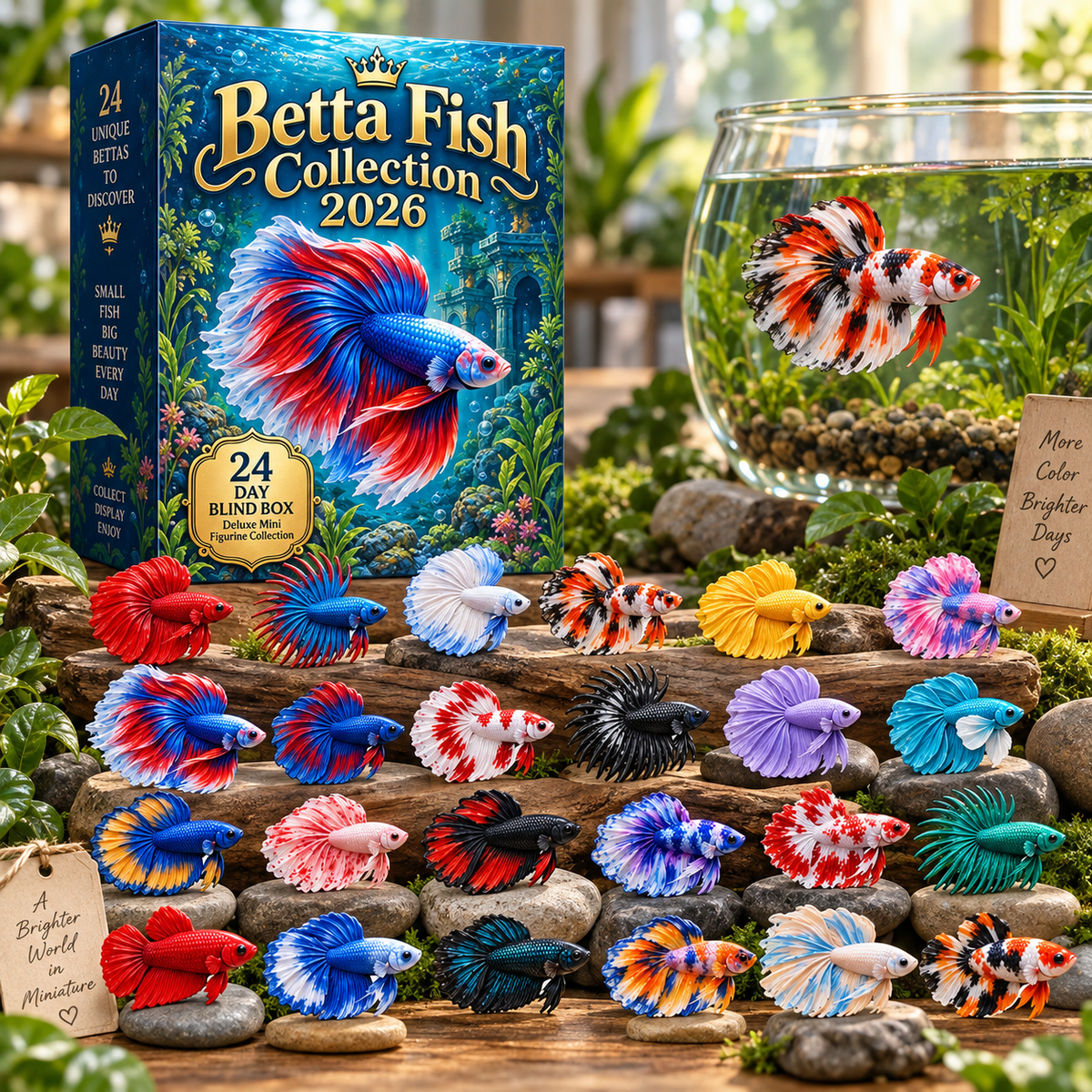 🐟 2026 Betta Fish Collection Advent Calendar