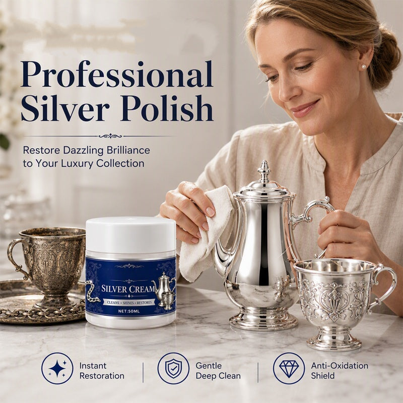 💎Silver Shine Restoring Cream – Removes Tarnish & Restores Brilliant Shine