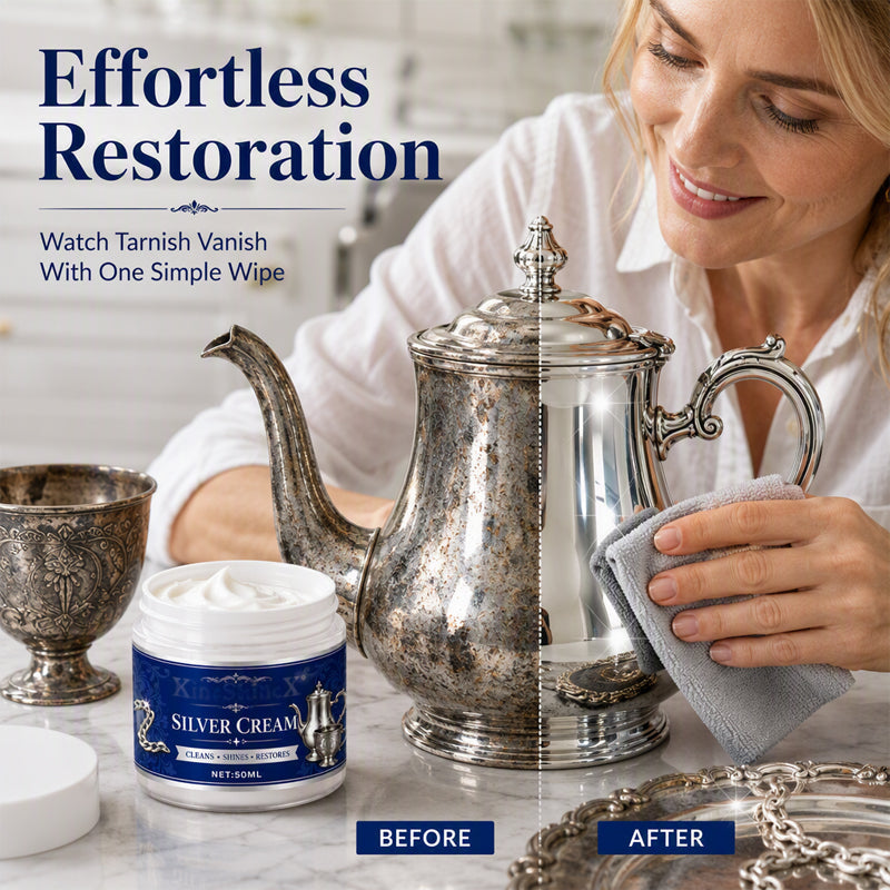 💎Silver Shine Restoring Cream – Removes Tarnish & Restores Brilliant Shine