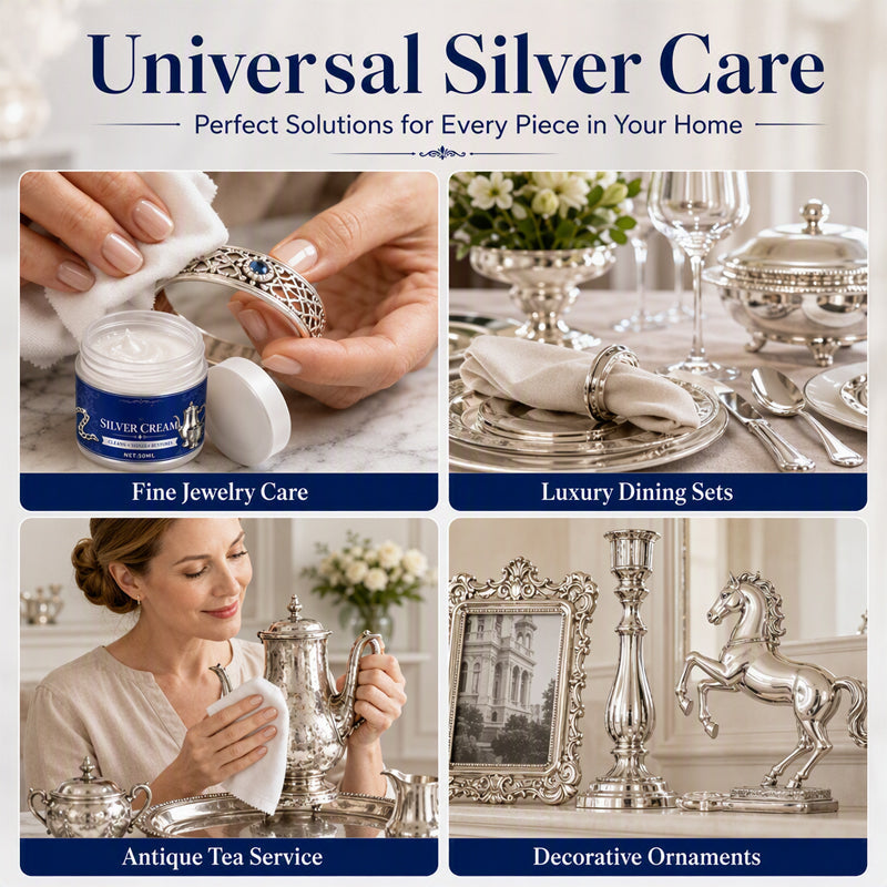 💎Silver Shine Restoring Cream – Removes Tarnish & Restores Brilliant Shine