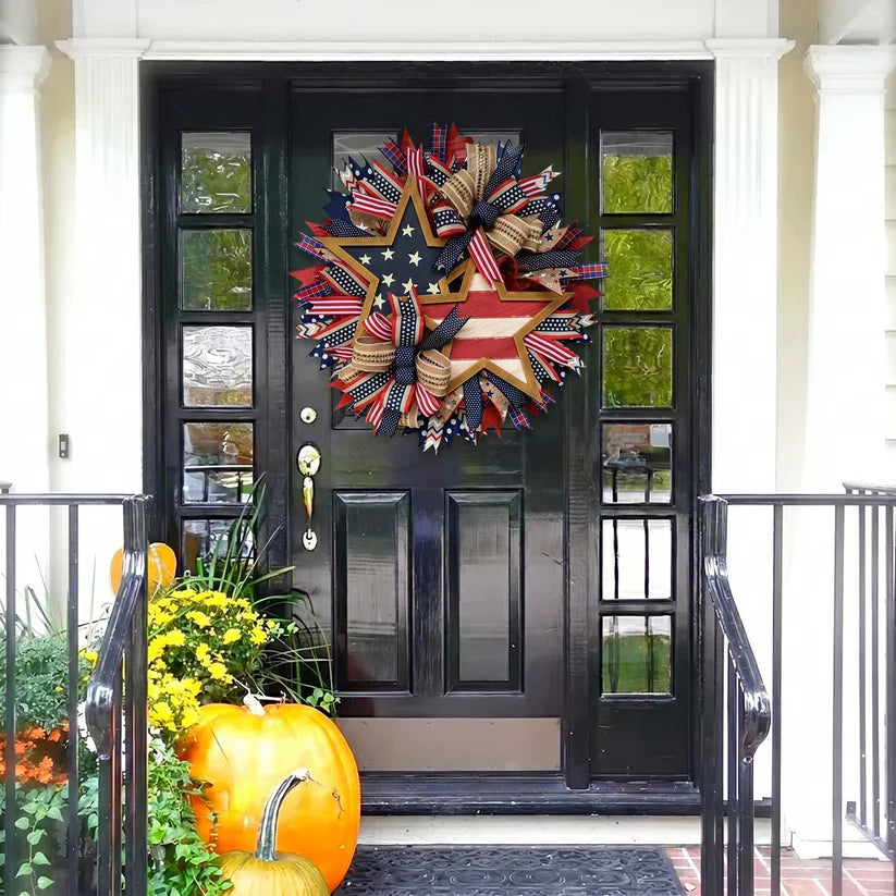 🇺🇸 Sentinels of Honor: 250th Anniversary Hand-Tied Wreath