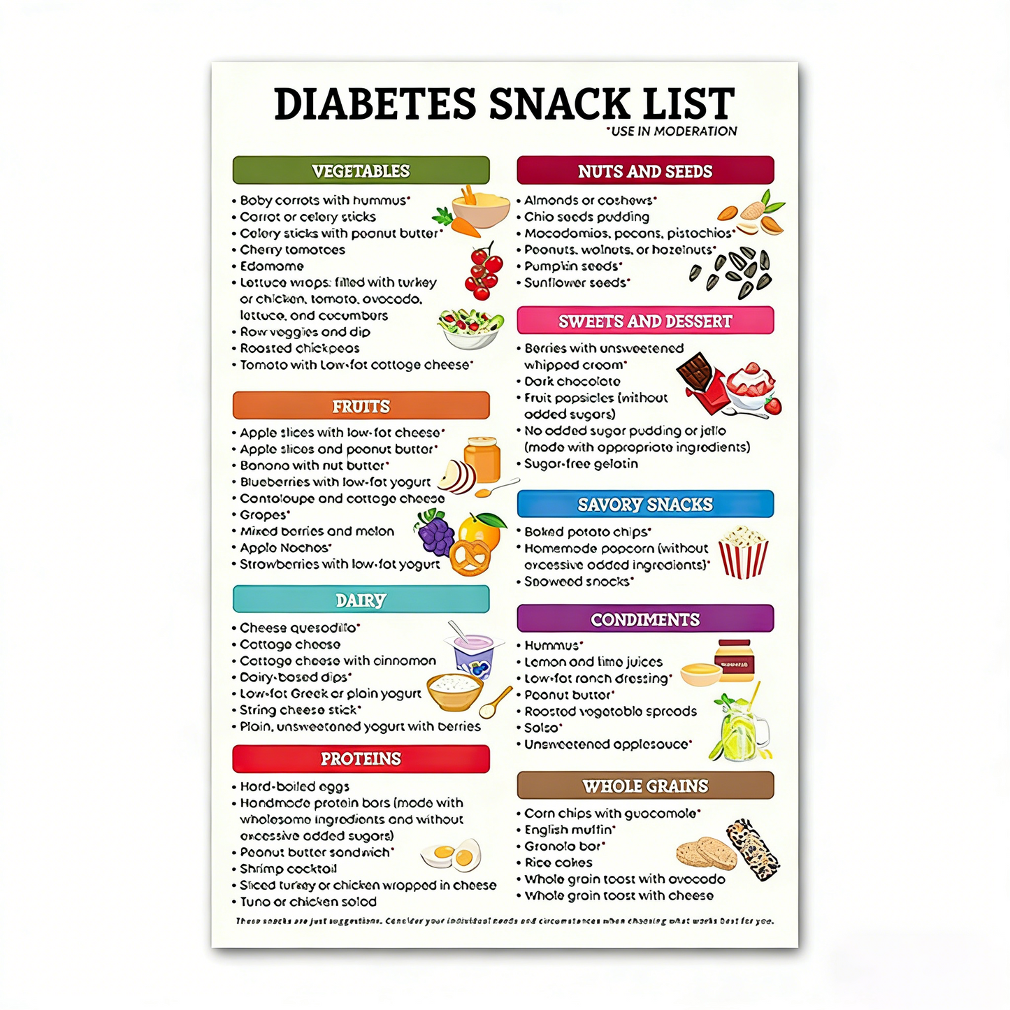 🔥🔥Kidney Health Poster: Low-Potassium Diet & Grocery Guide
