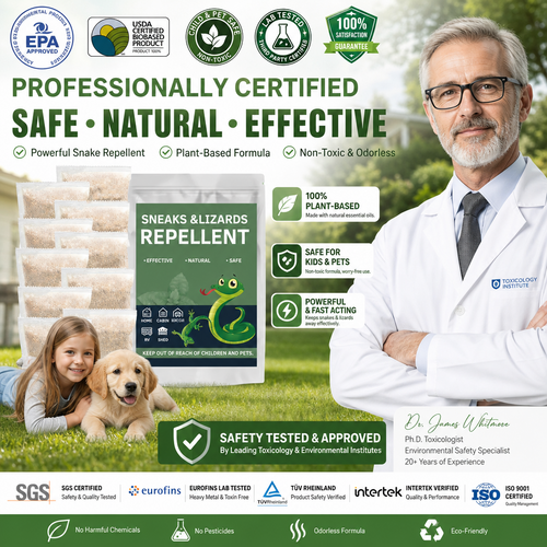 Snakes & Lizards Repellent Pouches