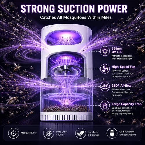 USB UV Mosquito Trap Killer