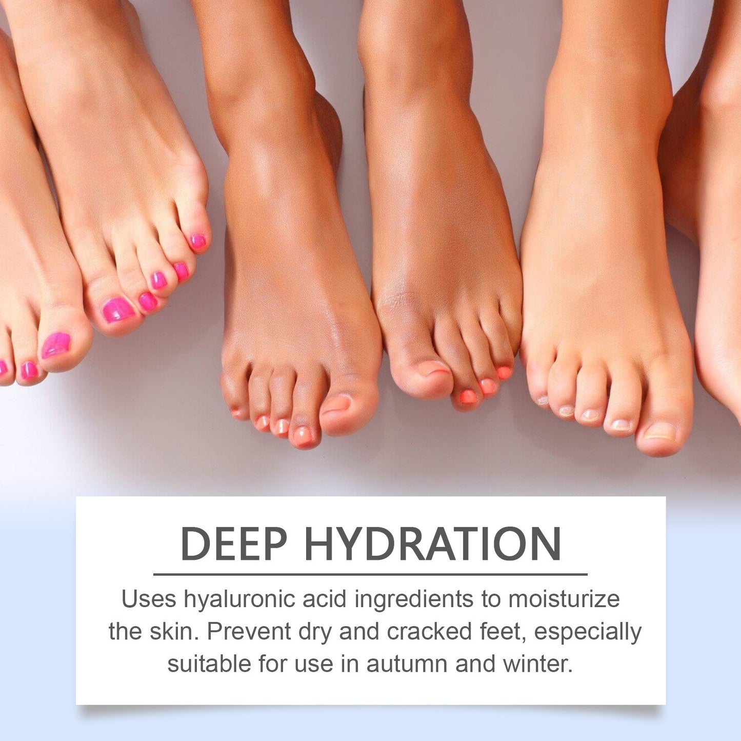 Anti-Crack Dry Foot Repair Roller, Refreshing Non-Greasy Moisturizing Foot Care