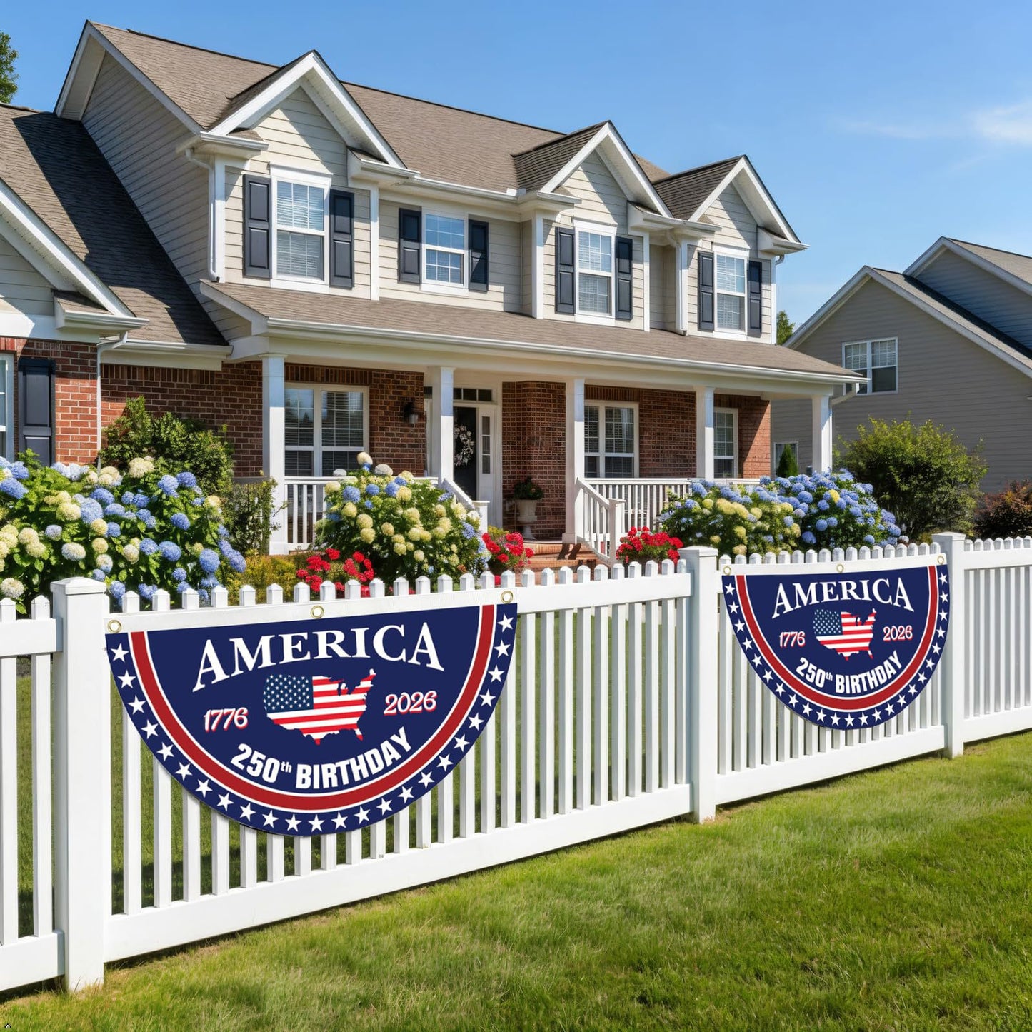 America 250th Fan Flag