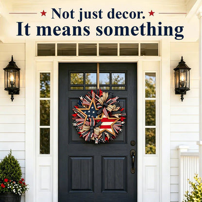 🇺🇸 Sentinels of Honor: 250th Anniversary Hand-Tied Wreath