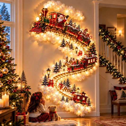 ✨Christmas Magic Trail Wall Light - A Little Christmas Magic, Right on Your Wall