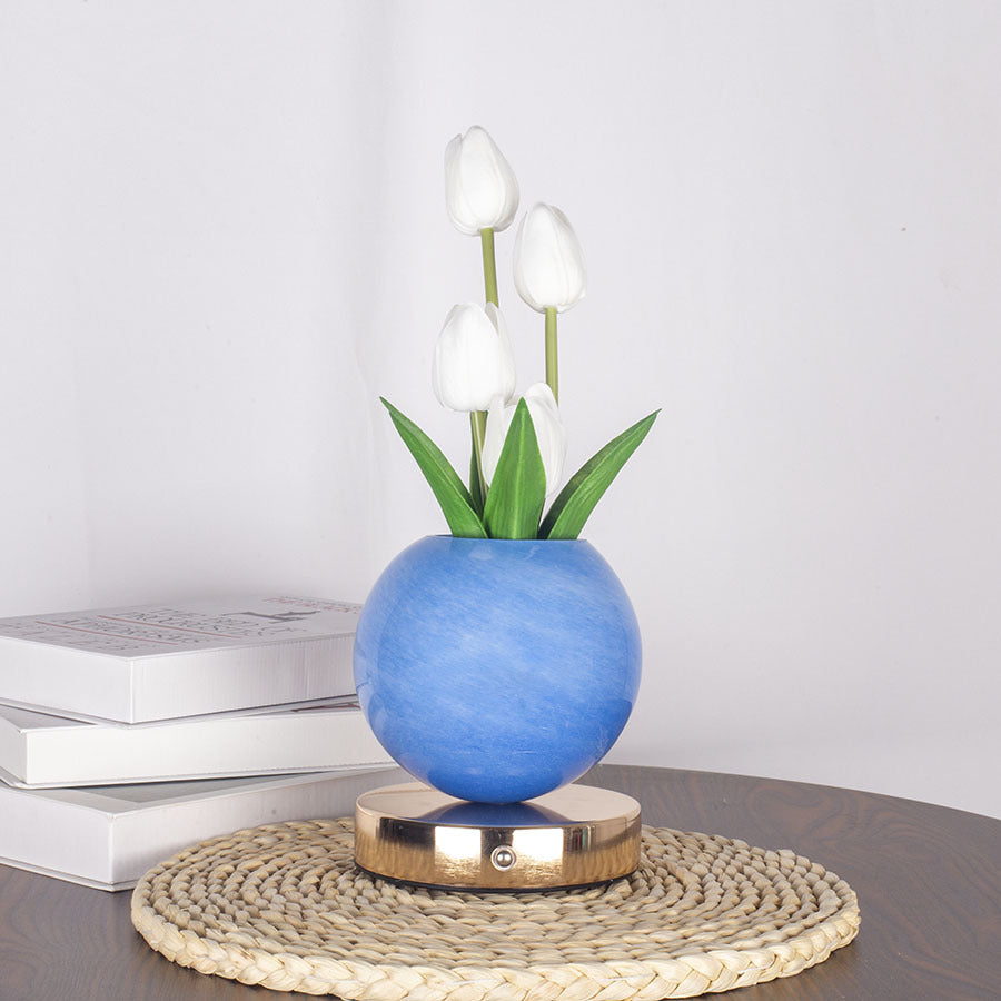 Three-Color Tulip Planet Night Light