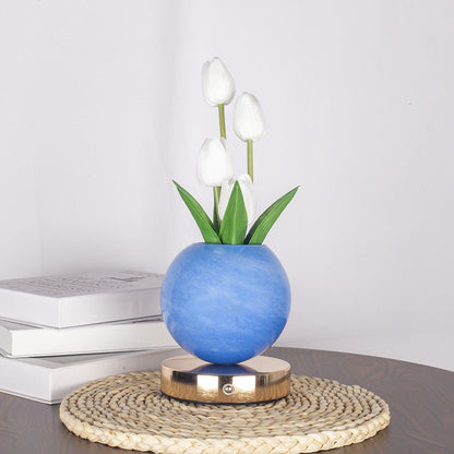Three-Color Tulip Planet Night Light