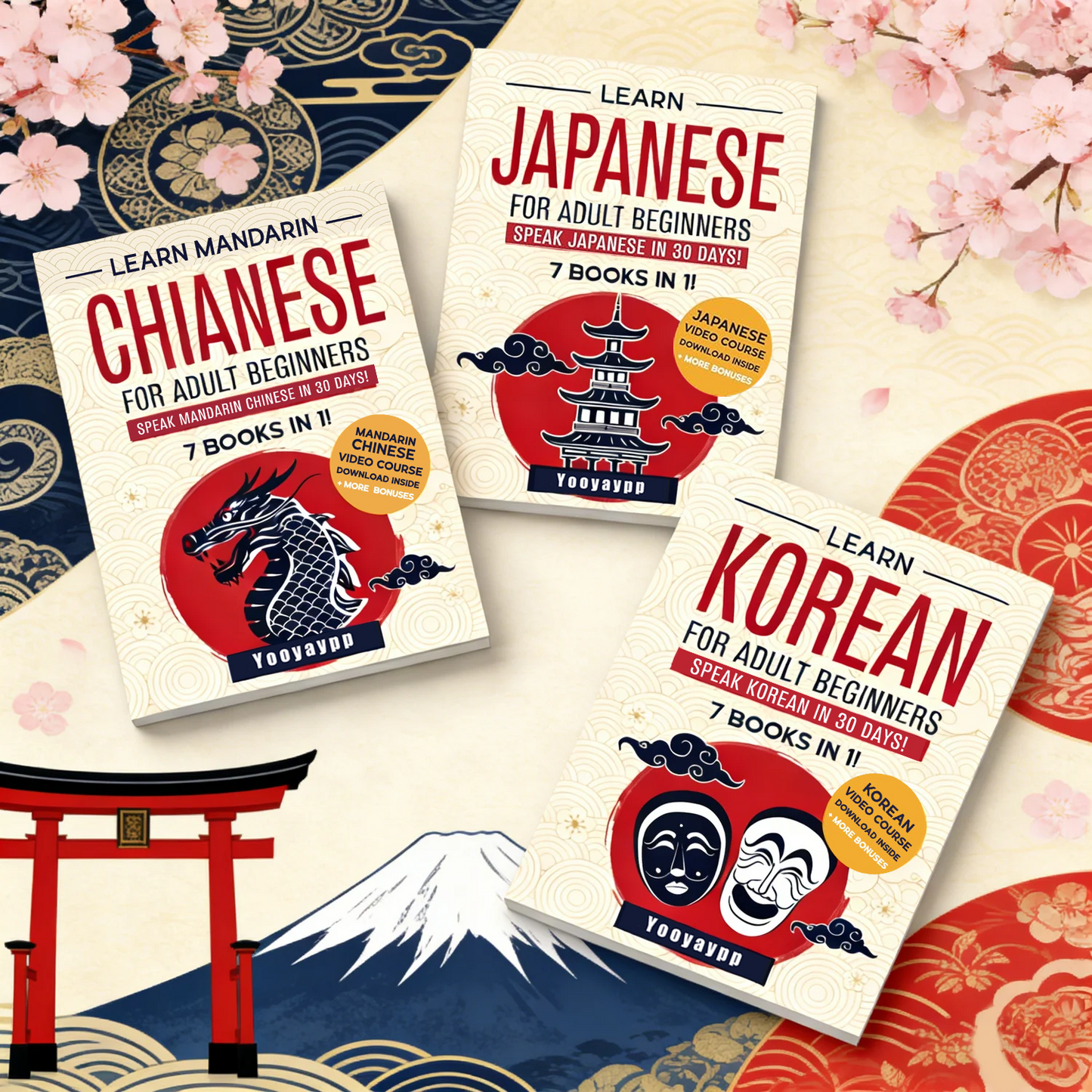 🌸Hot Sale🎌 3-in-1 Language Mastery Set