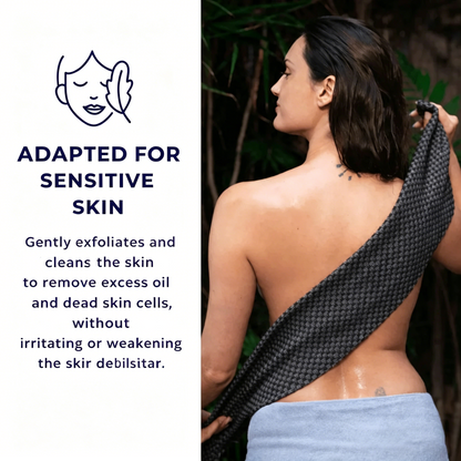 🔥 BUY 1 GET 1 FREE 🔥 Exfoliating Antibacterial Shower Towel