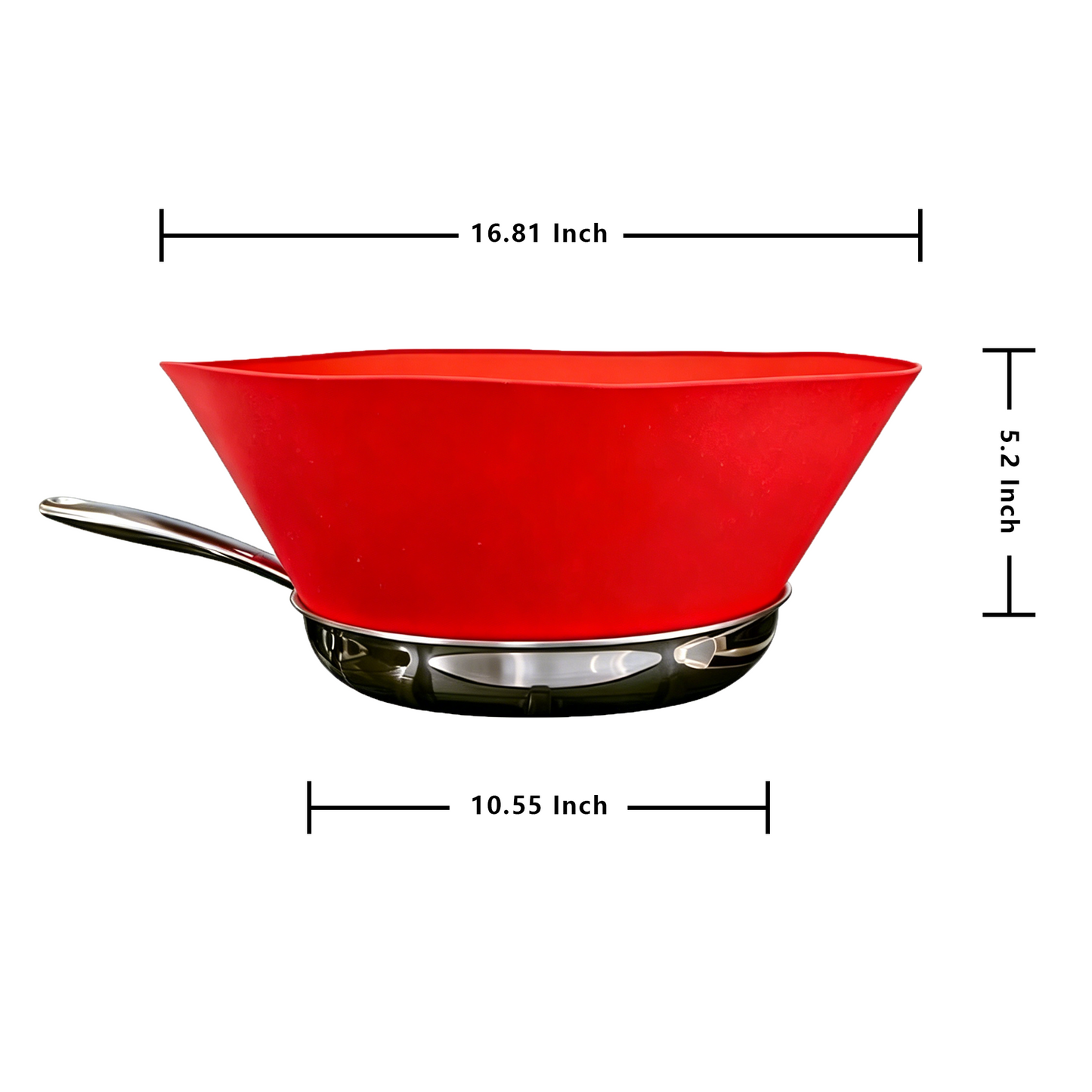 BPA-free Silicone Wok Splatter Guard