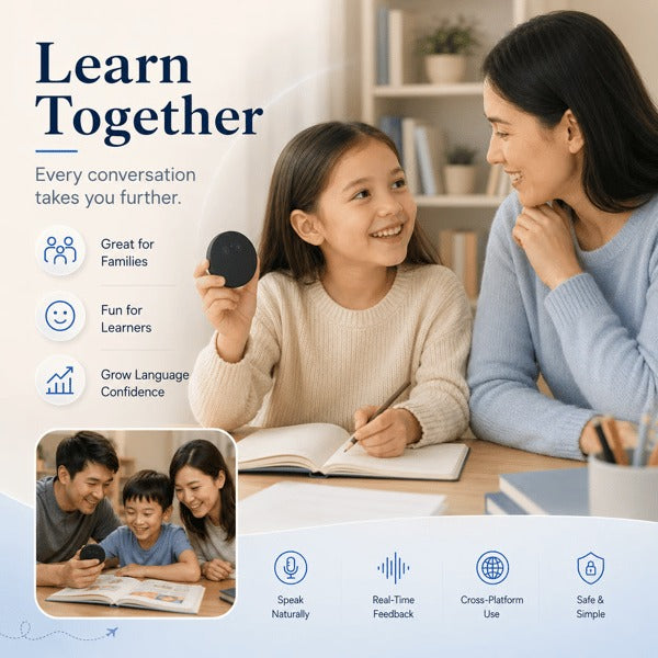 🏆Spanish & English Practice Companion – Supports 108 Languages