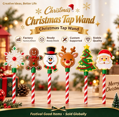 dht™⭐ Christmas Tap-to-Pay Wand | NFC Contactless Payment Card Holder
