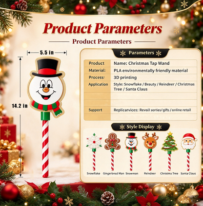 dht™⭐ Christmas Tap-to-Pay Wand | NFC Contactless Payment Card Holder