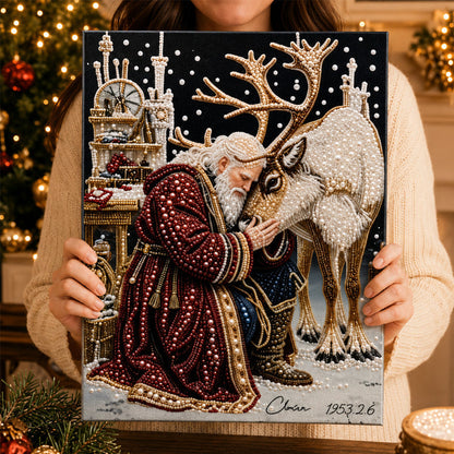 Christmas Reindeer Diamond Painting Art Kit
