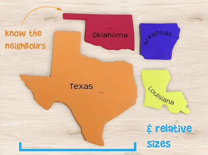 🌍 World Map & USA Map Puzzle Set
