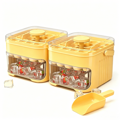Double layer Ice Cube Tray