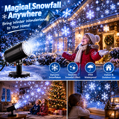 dht™⭐Christmas Snowflake Projector❄️Transform Your Home Into a Winter Wonderland