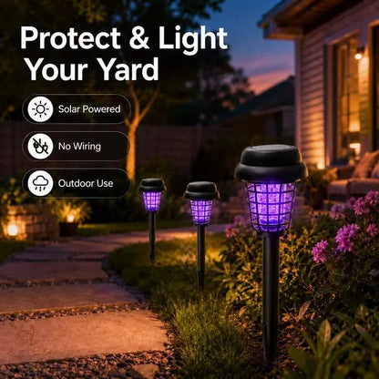🏠Summer Essentials🦟Solar-Powered UV Mosquito Killer Lamp