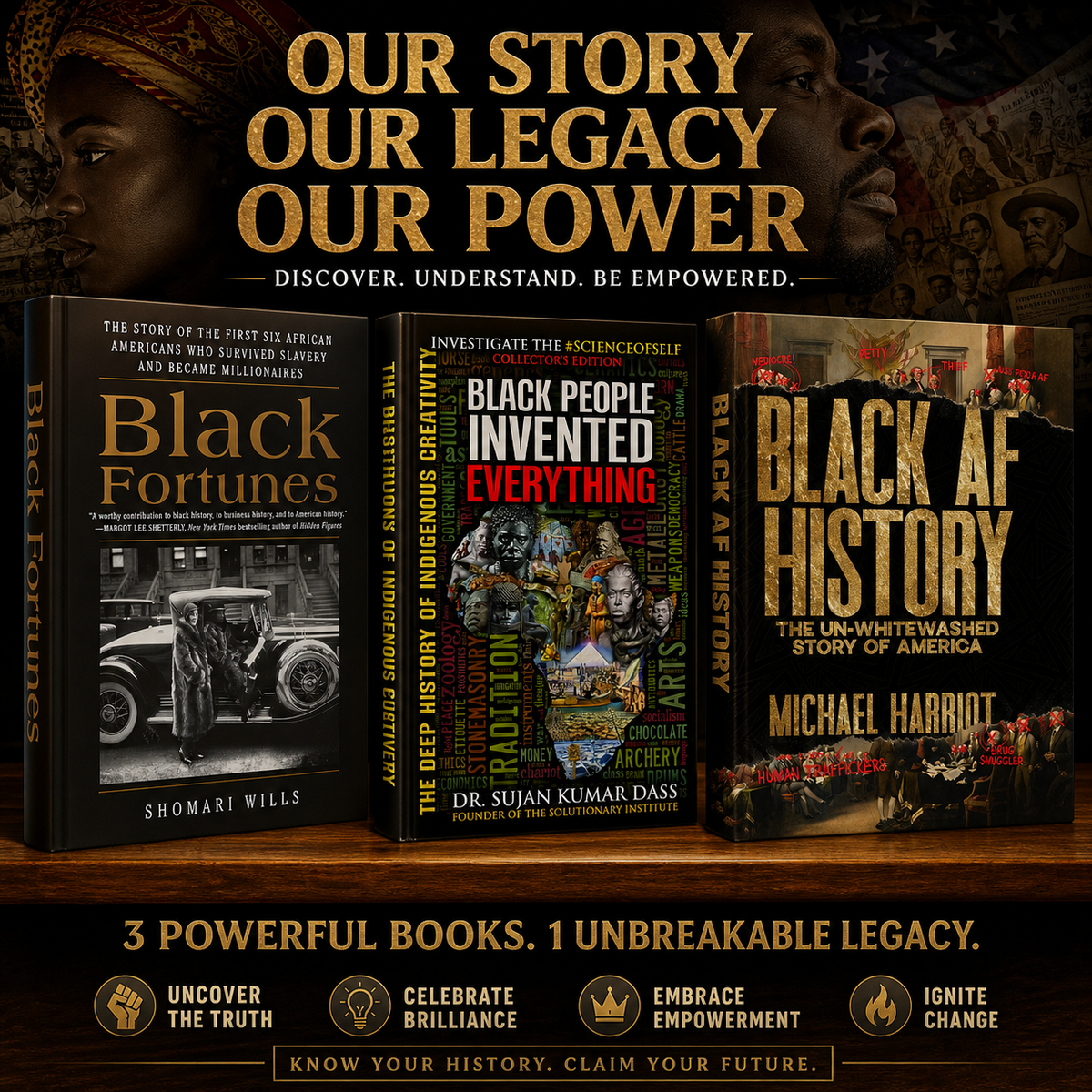 dht™⭐Uncovered Truths: A Black History Collection