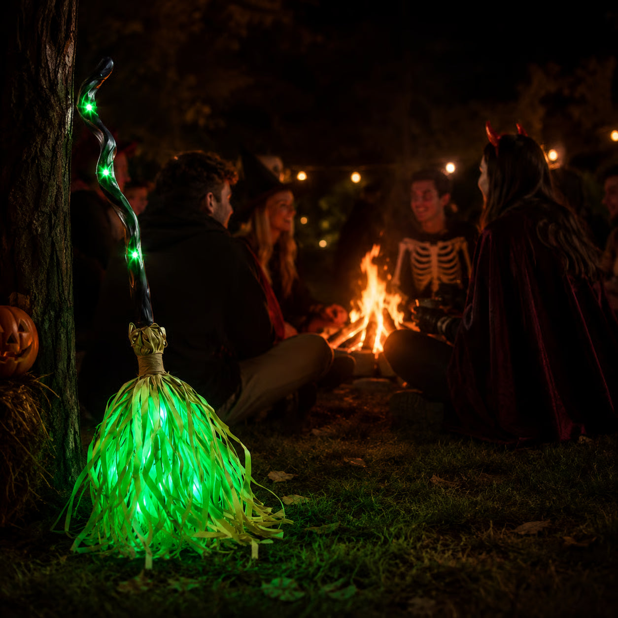Halloween outdoor party