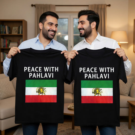 Peace With Pahlavi T-shirt