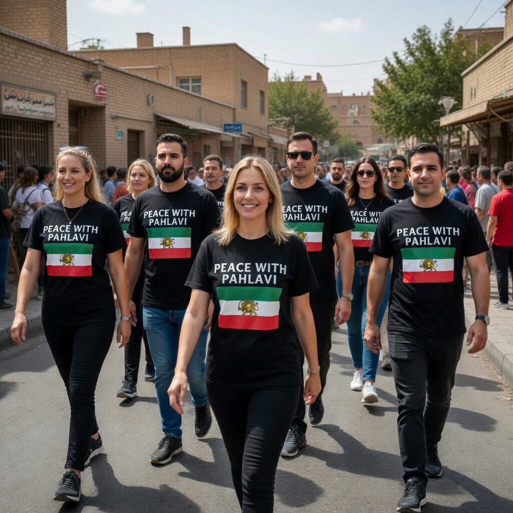 Peace With Pahlavi T-shirt