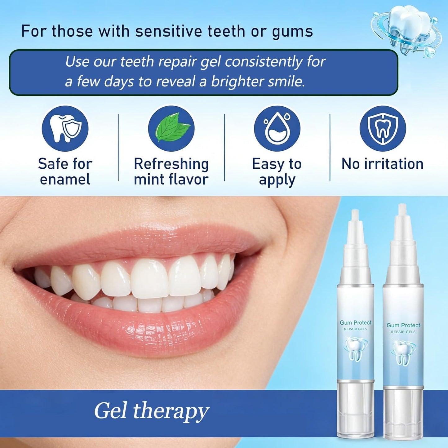 Daily Dental Care Gum Gel, Gentle Repair & Protect Gum Health