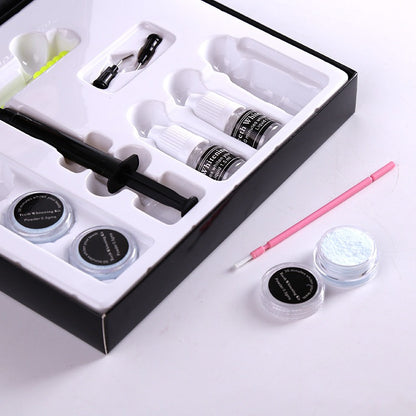 Premium Teeth Whitening Black SPA Kit for Home Use