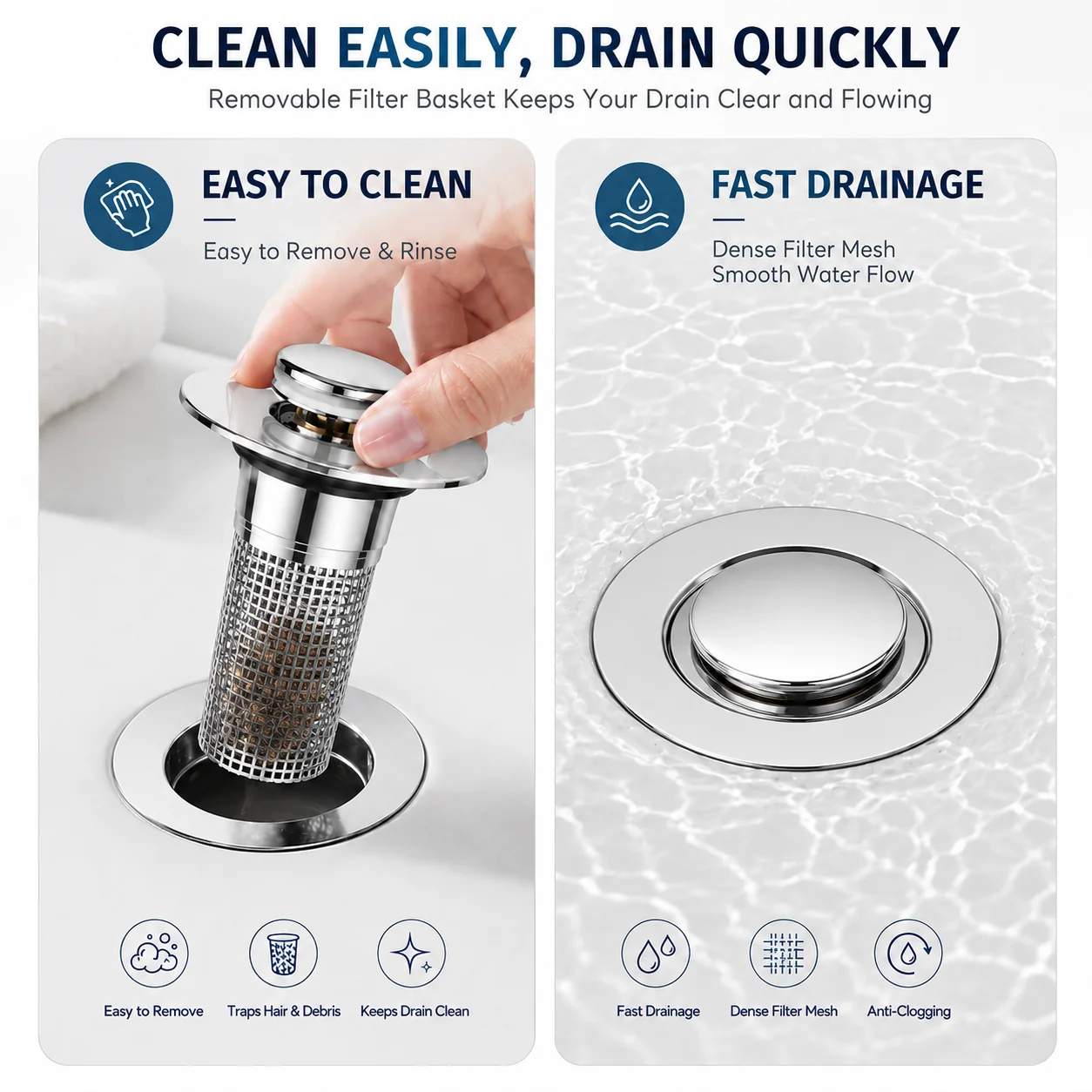 Hot Sale Stainless Steel Floor Drain Filter