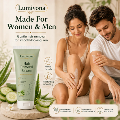Natural Gentle Sensitive Skin Hair Removal Cream